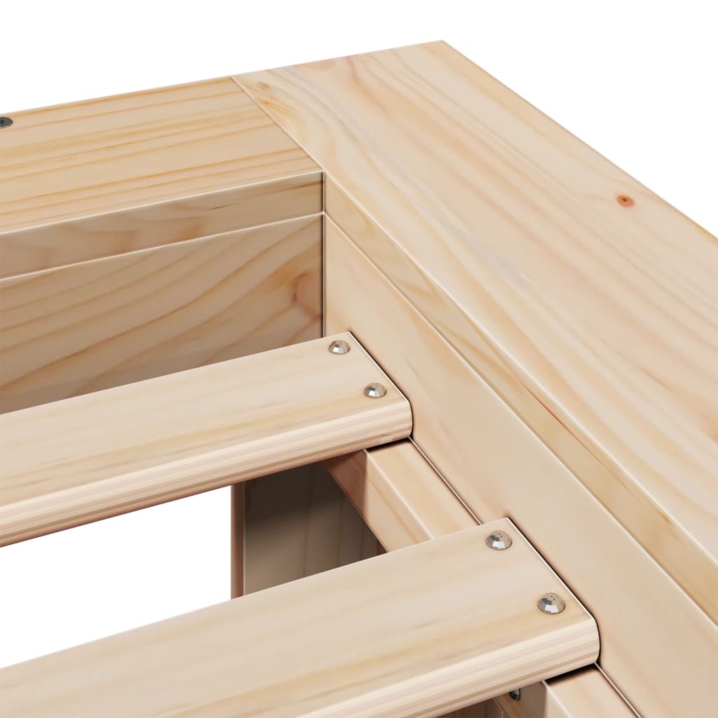 Sengeramme uten madrass 150x200 cm heltre furu