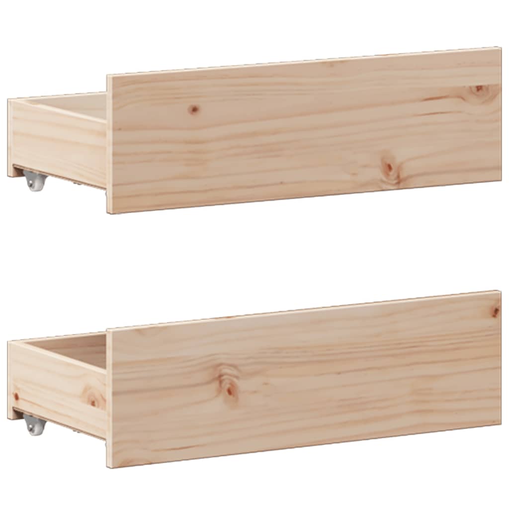 Sengeramme uten madrass med hodegavl 180x200 cm heltre furu