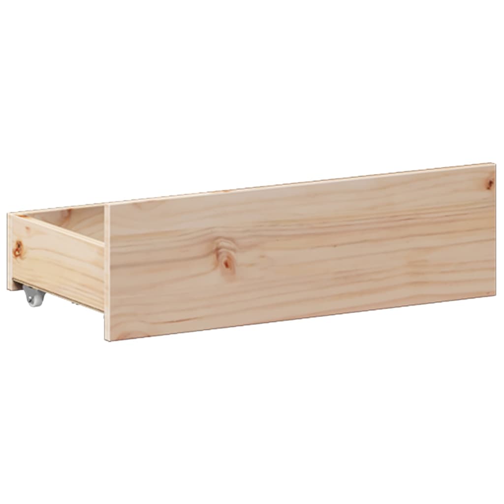 Sengeramme uten madrass med hodegavl 160x200 cm heltre furu