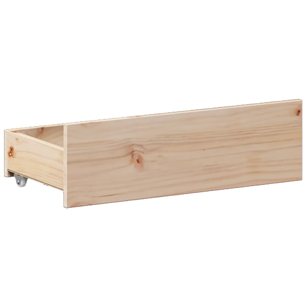 Sengeramme uten madrass med hodegavl hvit 150x200cm heltre furu
