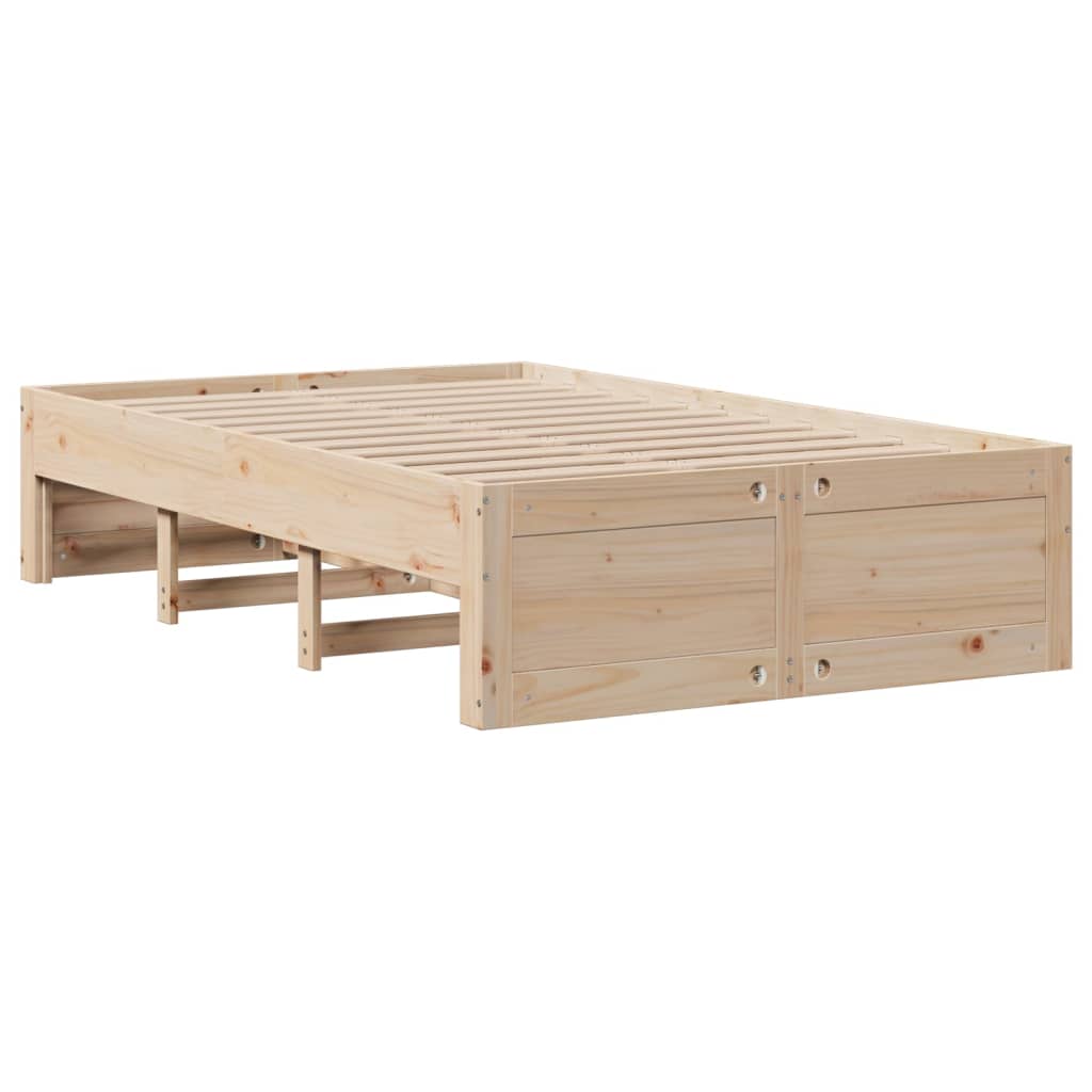 Sengeramme uten madrass med skuffer 135x190 cm heltre furu