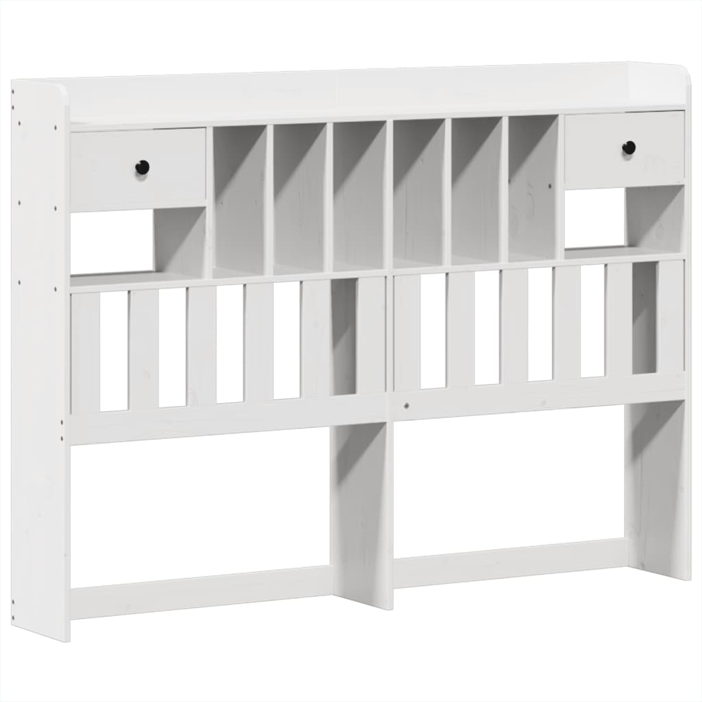 Sengeramme uten madrass hvit 160x200 cm heltre furu