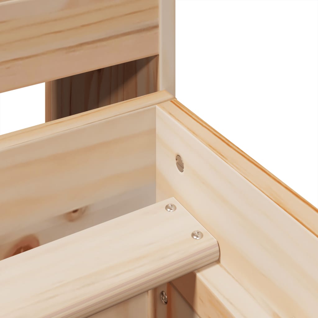 Sengeramme uten madrass 150x200 cm heltre furu