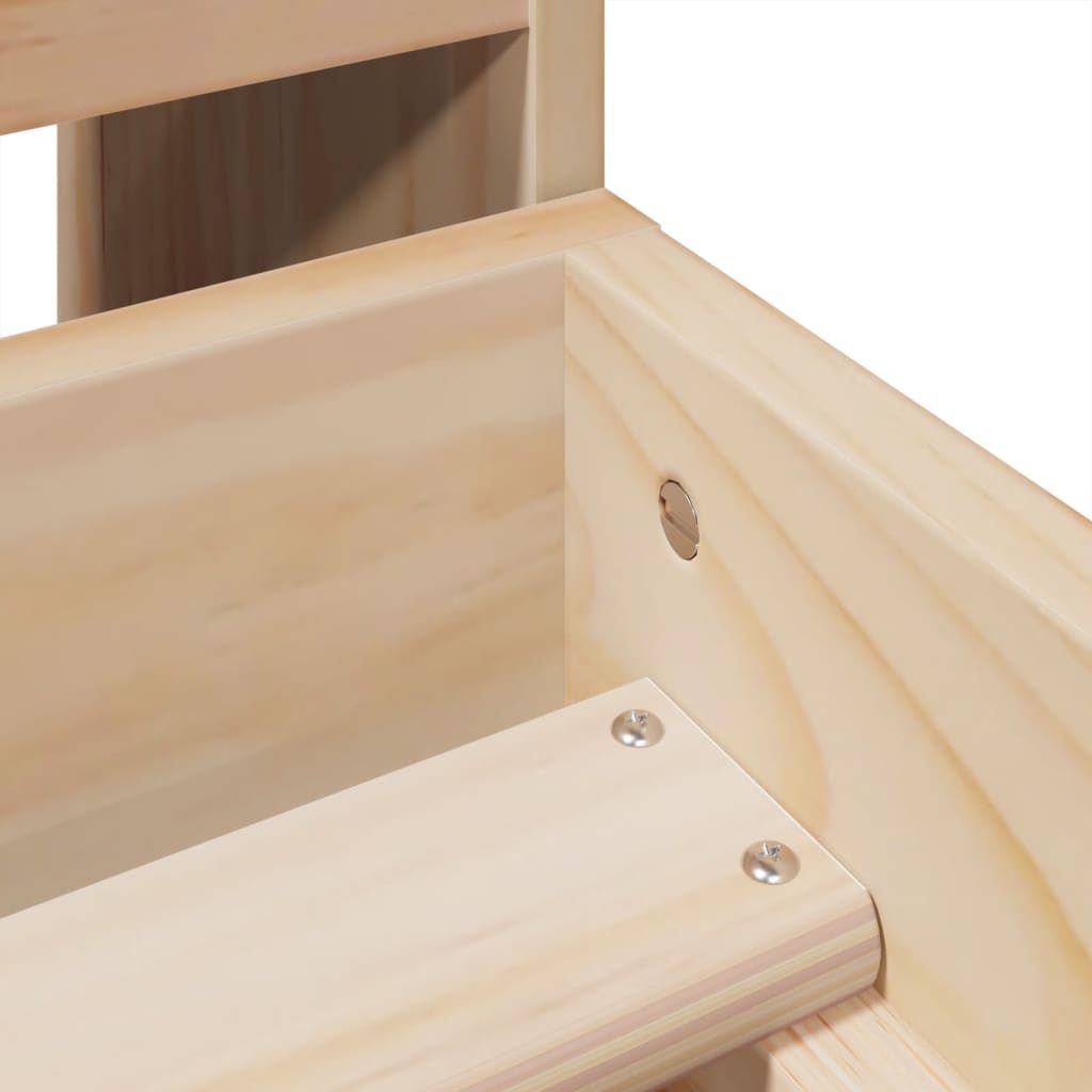 Sengeramme uten madrass 100x200 cm heltre furu