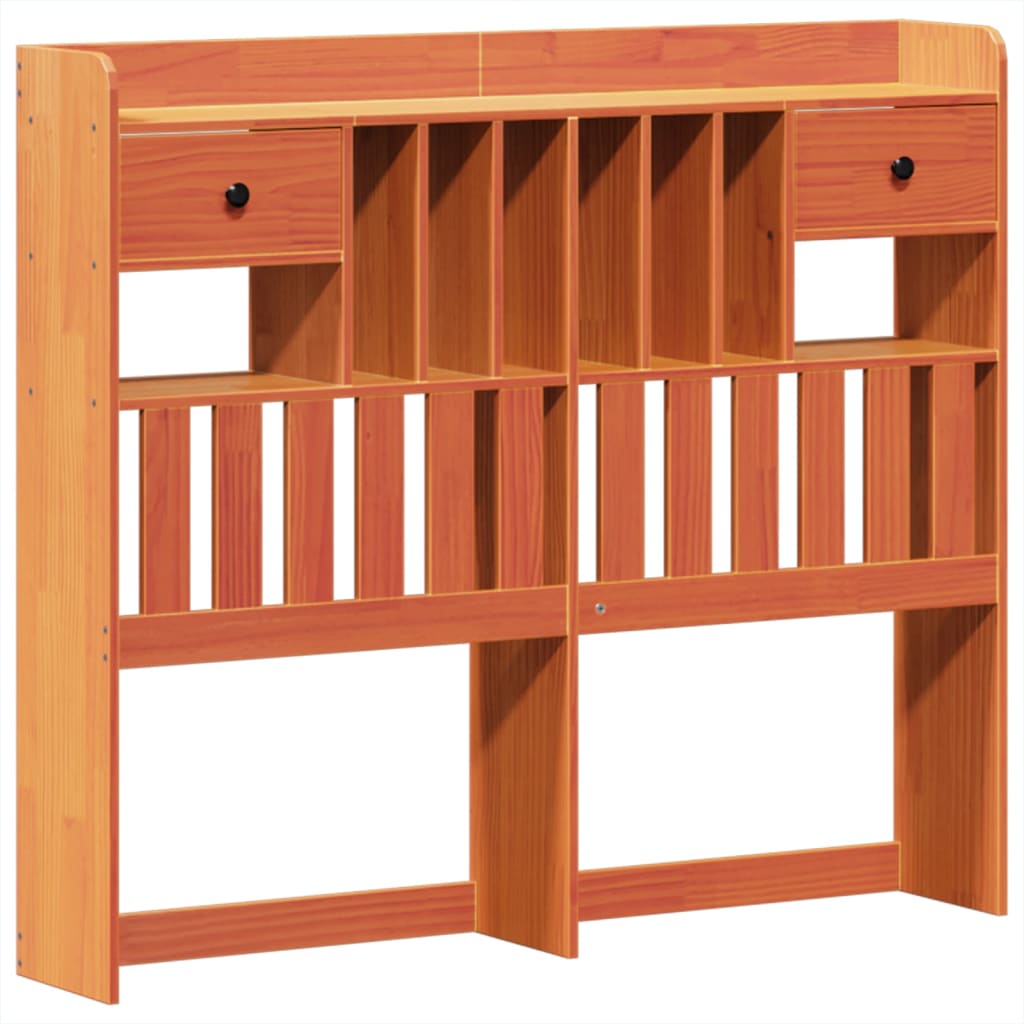 Sengeramme uten madrass brun 135x190 cm heltre furu