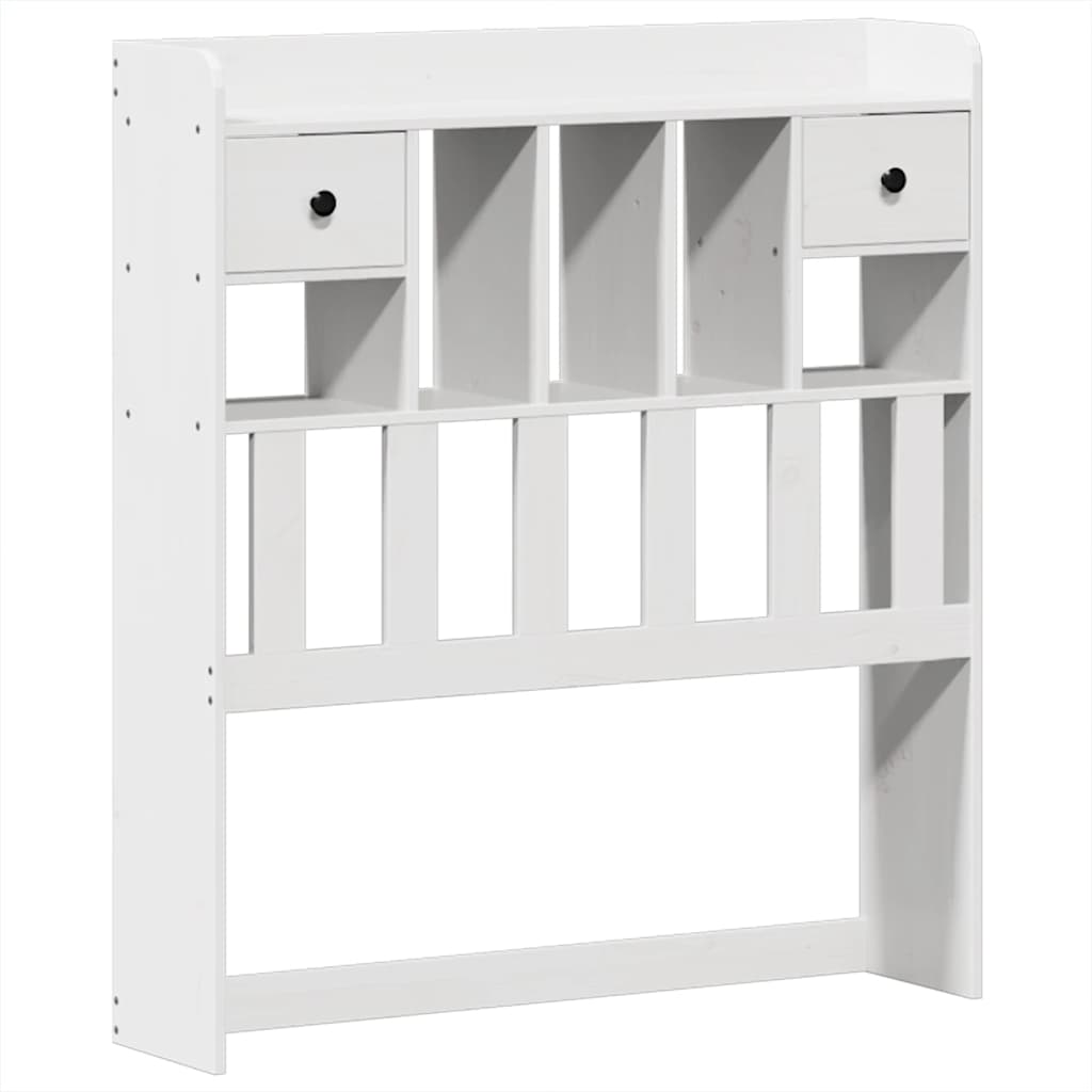 Sengeramme uten madrass hvit 90x190 cm heltre furu