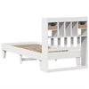 Sengeramme uten madrass hvit 90x190 cm heltre furu