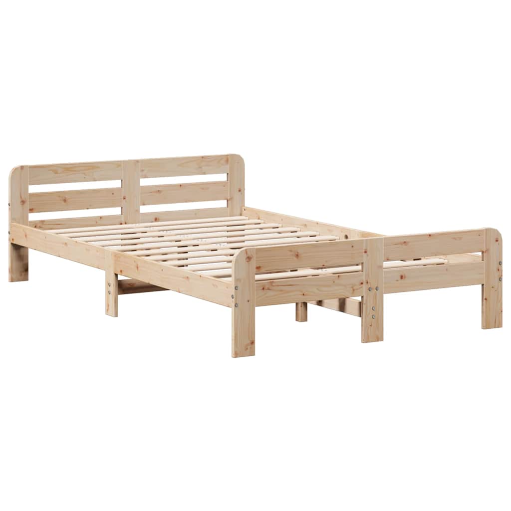 Sengeramme uten madrass 120x190 cm heltre furu
