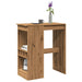 Barbord med stativer artisan eik 90x47,5x103,5cm konstruert tre