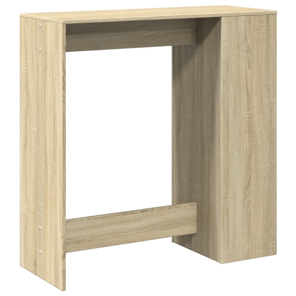 Barbord med stativer sonoma eik 101x40x103,5 cm konstruert tre