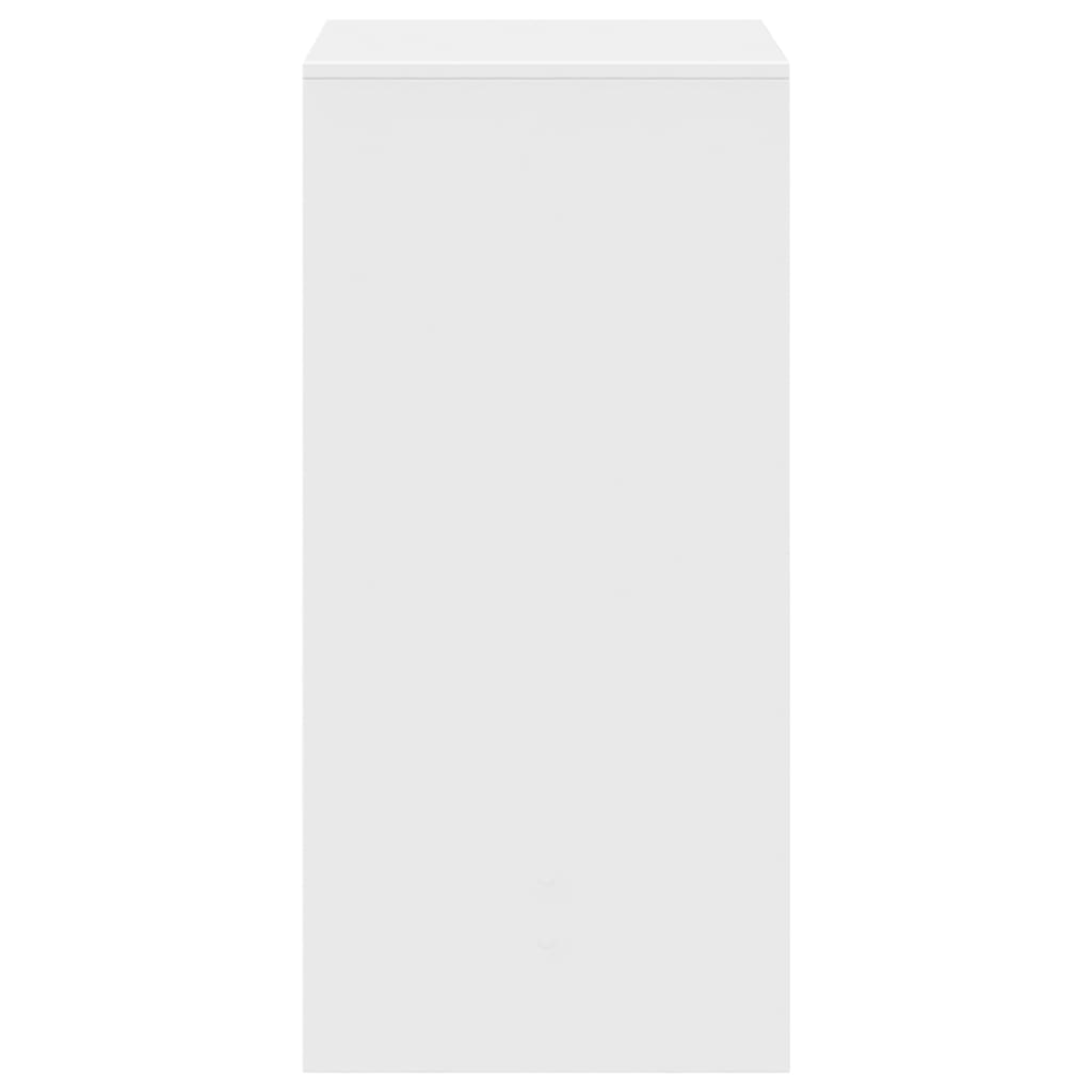 Barbord hvit 51x50x103,5 cm konstruert tre