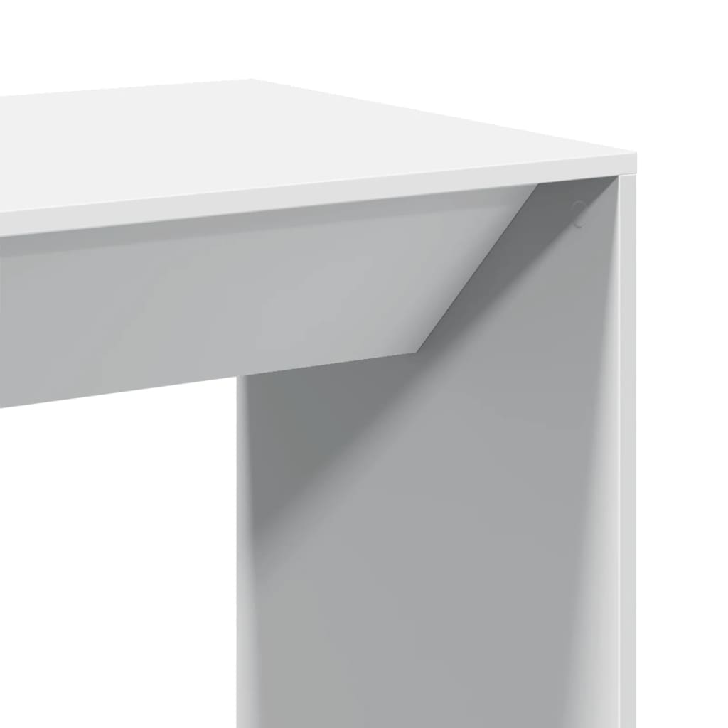 Barbord hvit 51x50x103,5 cm konstruert tre