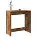 Barbord gammelt tre 102x50x103,5 cm konstruert tre