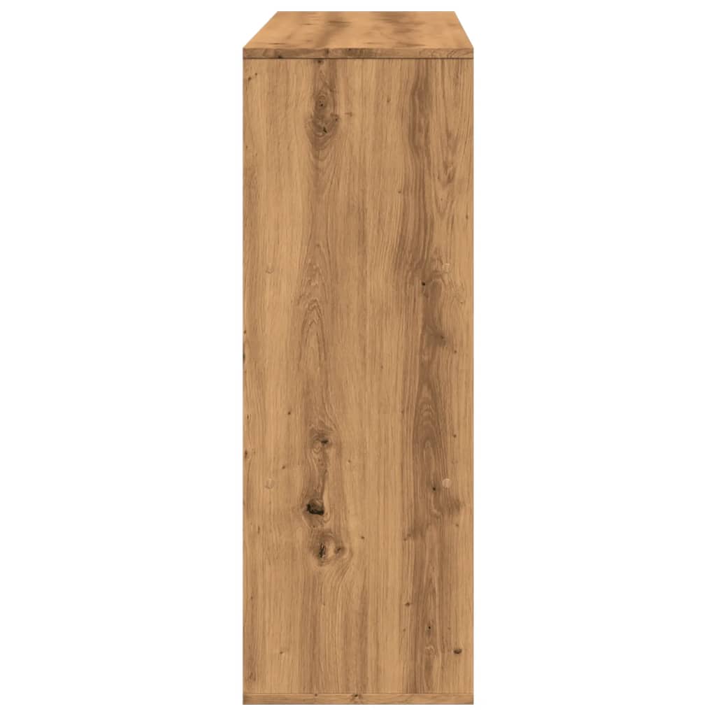 Bokhylle/romdeler artisan eik 100x33x94,5 cm