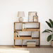 Bokhylle/romdeler artisan eik 100x33x94,5 cm