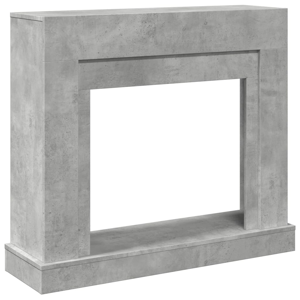 Peisramme betonggrå 100x30x87,5 cm konstruert tre