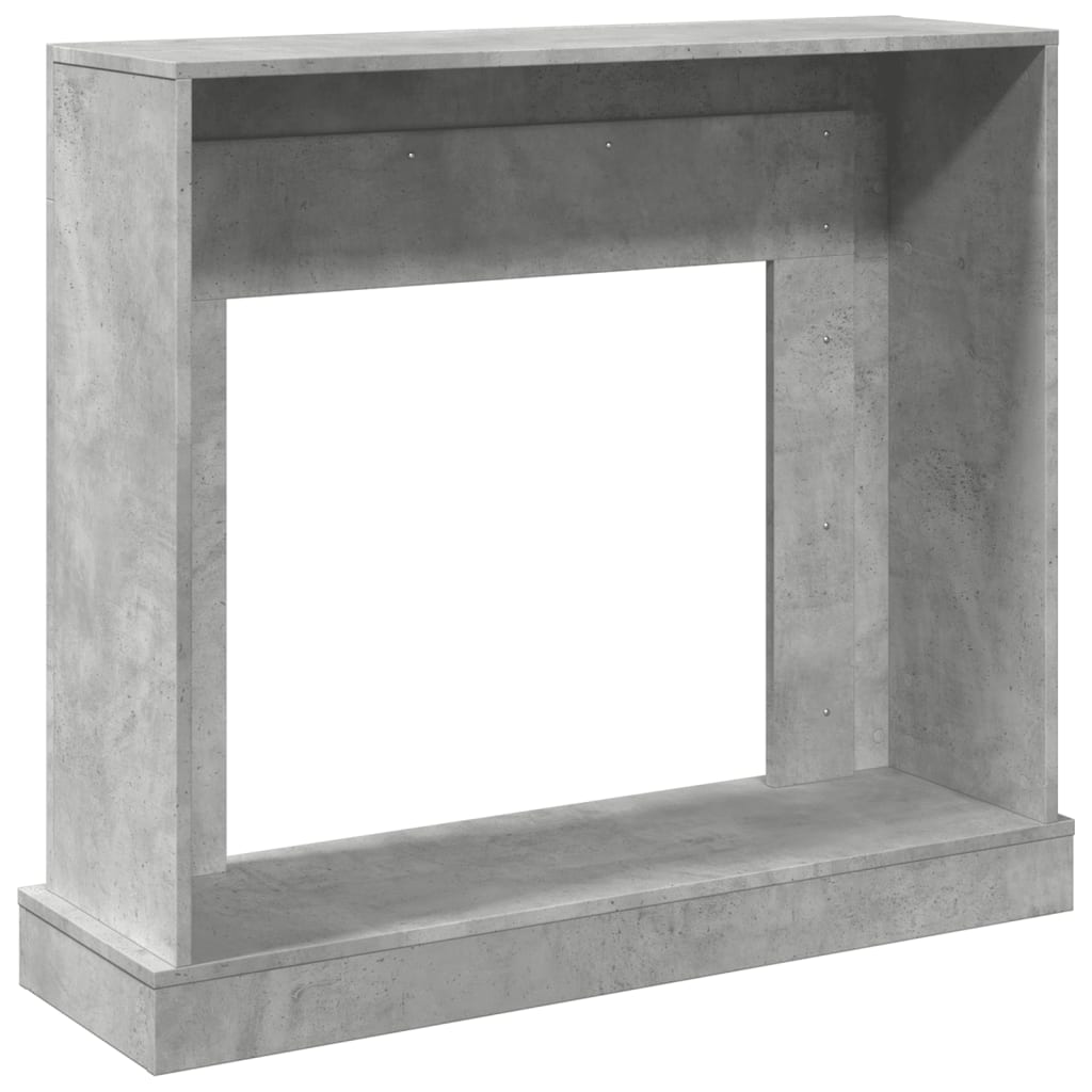 Peisramme betonggrå 100x30x87,5 cm konstruert tre