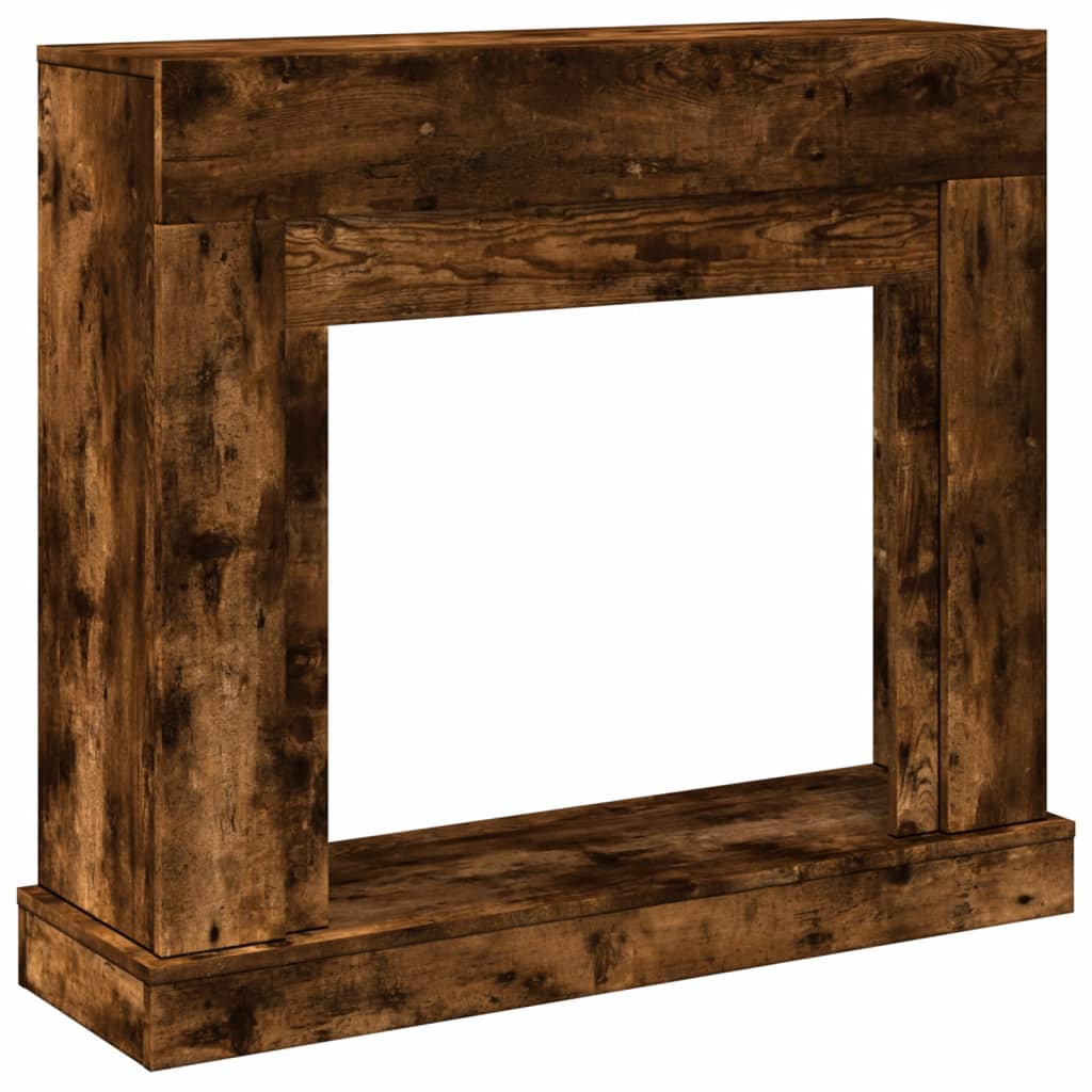Peisramme røkt eik 100x30x87,5 cm konstruert tre