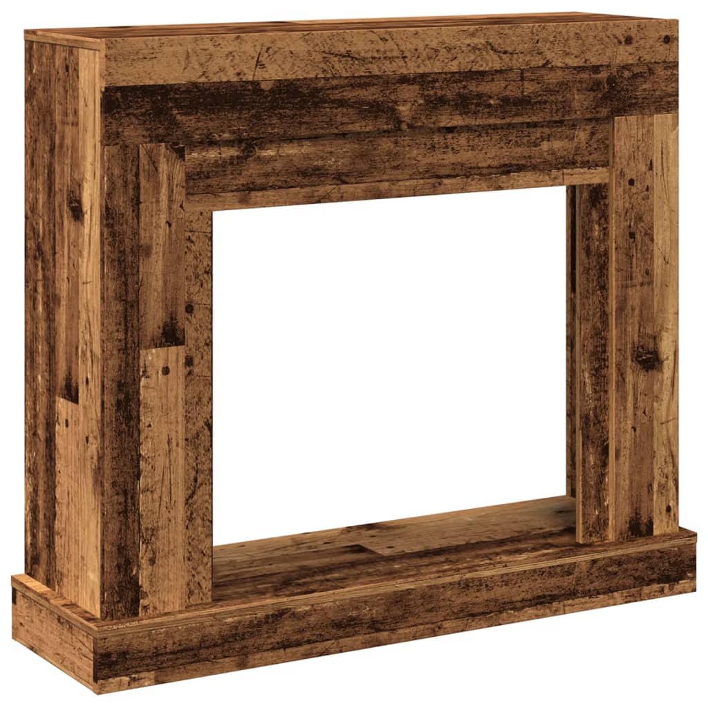 Peisramme gammelt tre 100x30x87,5 cm konstruert tre