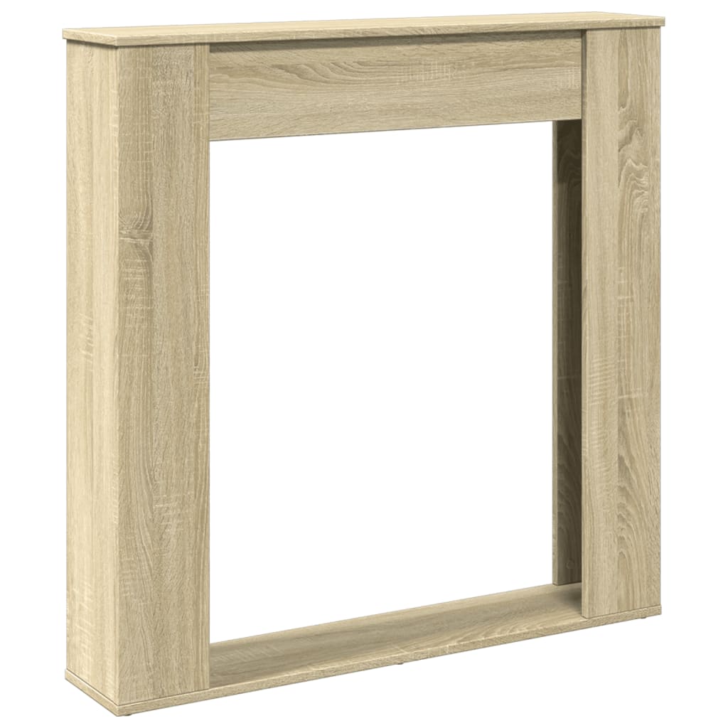 Peisramme sonoma eik 100x20x100 cm konstruert tre