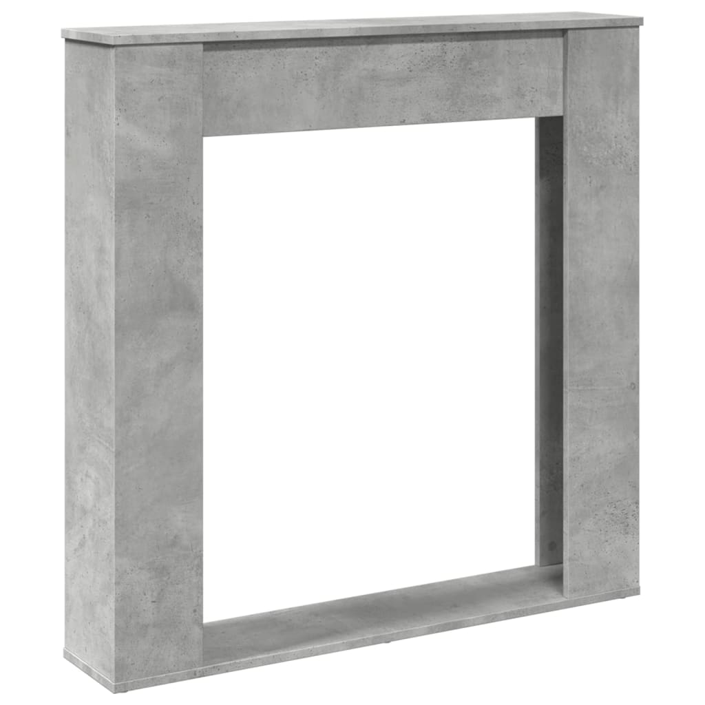 Peisramme betonggrå 100x20x100 cm konstruert tre