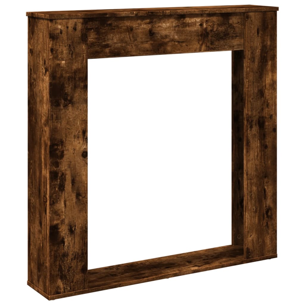 Peisramme røkt eik 100x20x100 cm konstruert tre