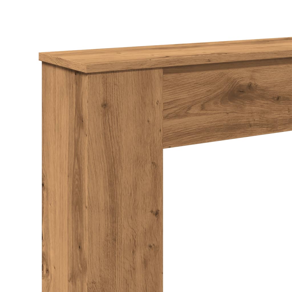 Peisramme artisan eik 100x20x100 cm konstruert tre