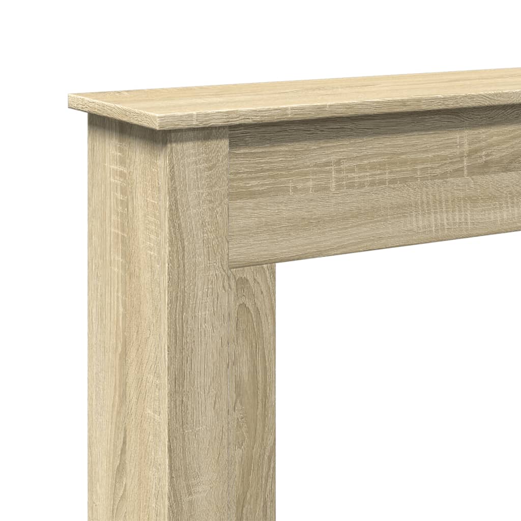 Peisramme sonoma eik 75x20x87,5 cm konstruert tre