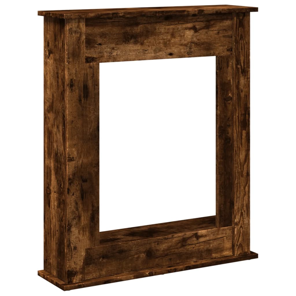 Peisramme røkt eik 75x20x87,5 cm konstruert tre