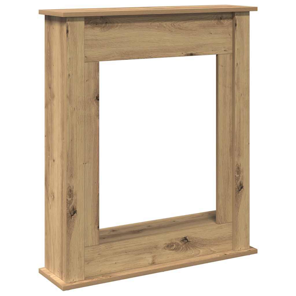 Peisramme artisan eik 75x20x87,5 cm konstruert tre