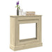 Peisramme sonoma eik 90x30x90 cm konstruert tre