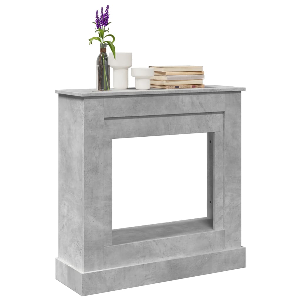Peisramme betonggrå 90x30x90 cm konstruert tre