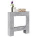 Peisramme betonggrå 81x18x82 cm konstruert tre