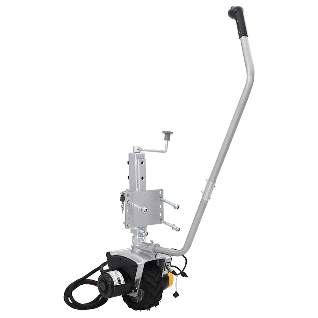 Tilhengerjekk hjul 12 V 550 W aluminium
