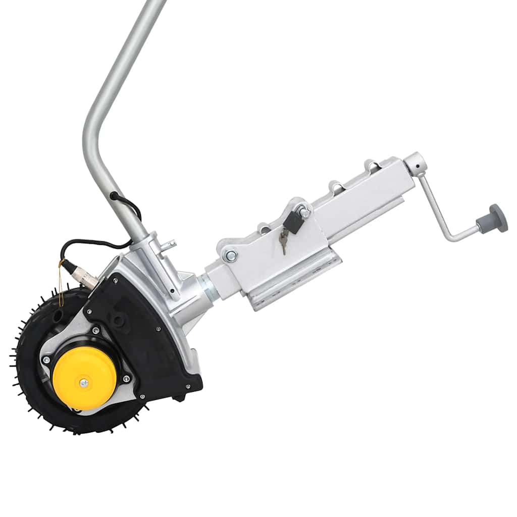 Tilhengerjekk hjul 12 V 550 W aluminium