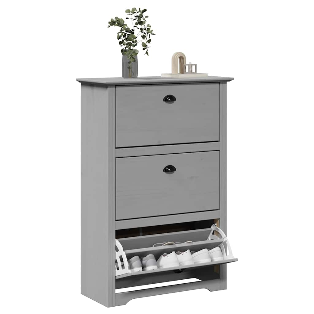 Skostativ BODO grå 80x35x118 cm