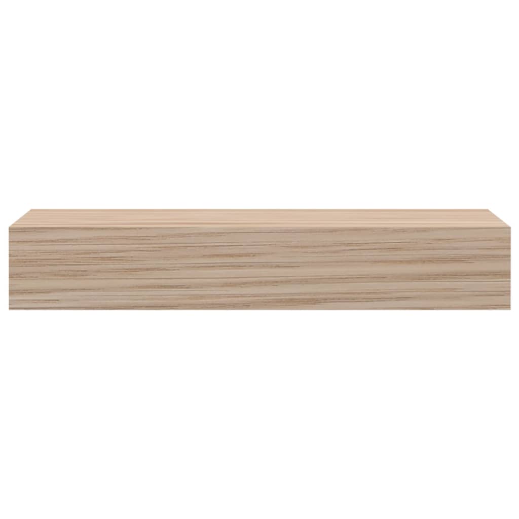 Flytende hylle 23x23,5x4 cm konstruert tre