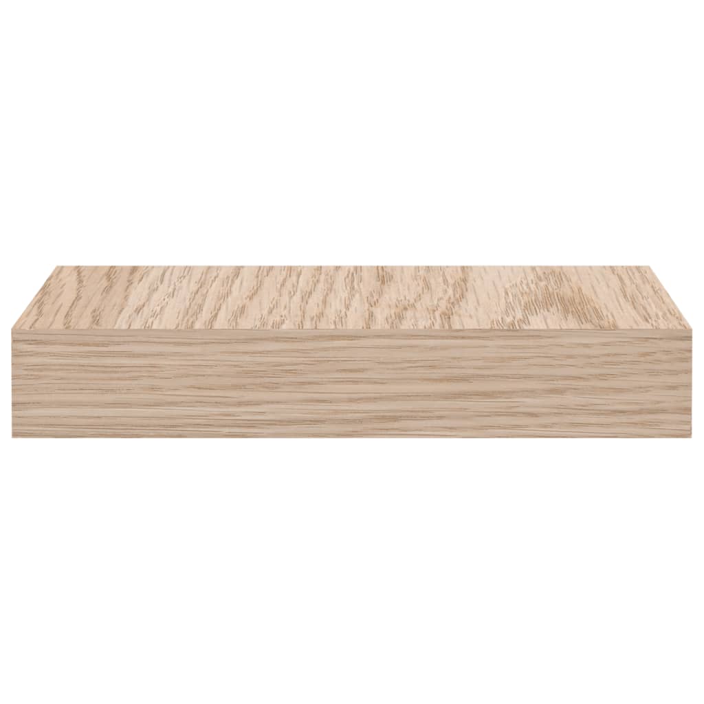 Flytende hylle 23x23,5x4 cm konstruert tre