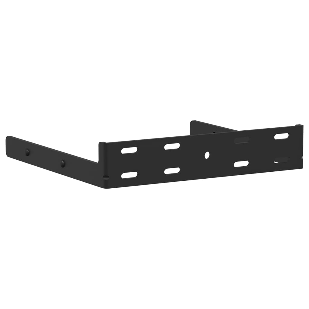 Flytende hyller 4 stk 23x23,5x4 cm konstruert tre