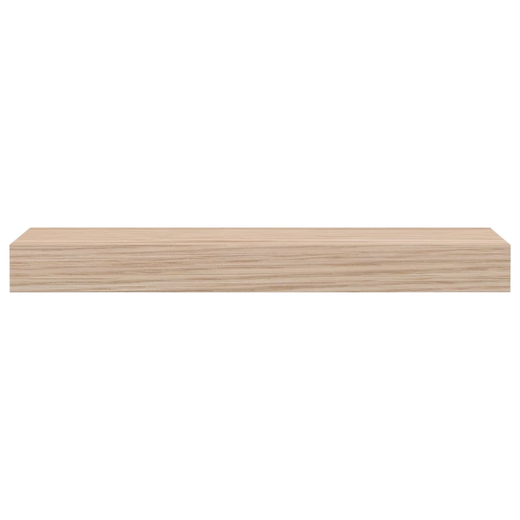 Flytende hyller 2 stk 40x23,5x4 cm konstruert tre