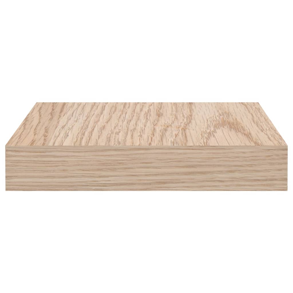Flytende hyller 2 stk 40x23,5x4 cm konstruert tre