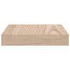 Flytende hyller 2 stk 40x23,5x4 cm konstruert tre