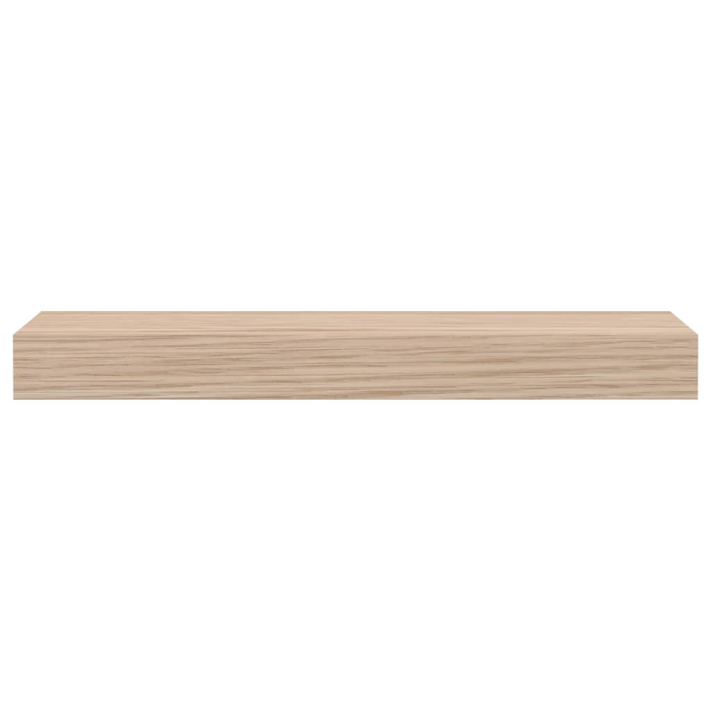 Flytende hyller 4 stk 40x23,5x4 cm konstruert tre