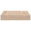 Flytende hyller 4 stk 40x23,5x4 cm konstruert tre