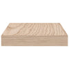 Flytende hyller 4 stk 50x23,5x4 cm konstruert tre