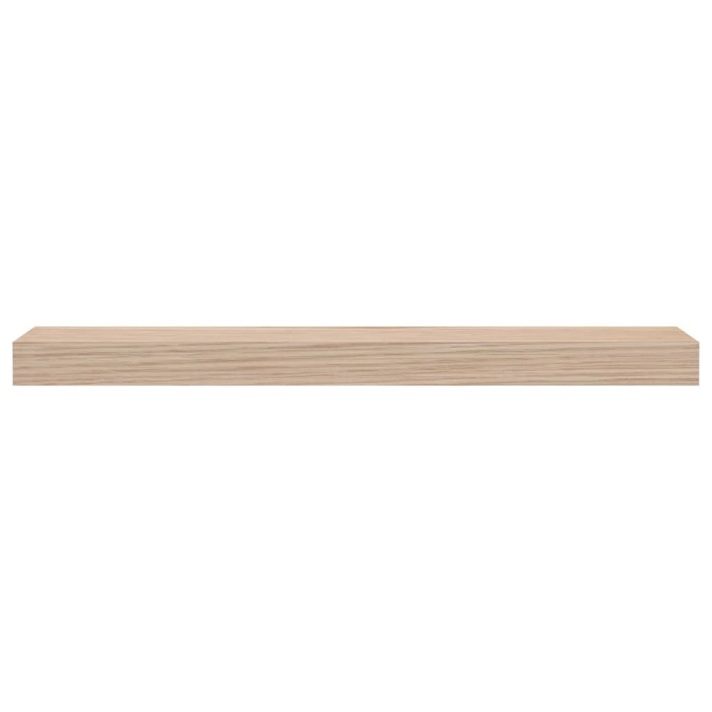Flytende hyller 4 stk 60x23,5x4 cm konstruert tre