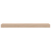 Flytende hyller 4 stk 60x23,5x4 cm konstruert tre