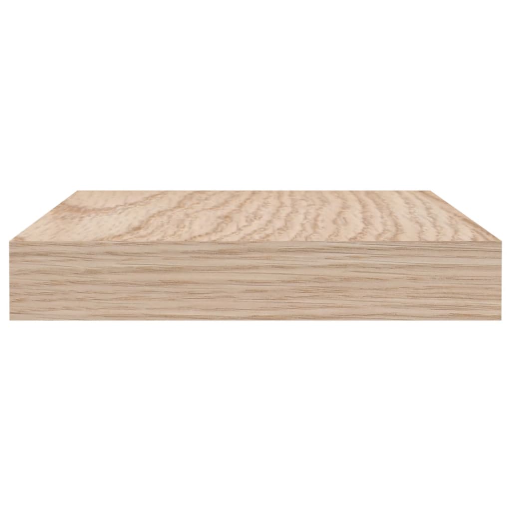 Flytende hyller 4 stk 60x23,5x4 cm konstruert tre