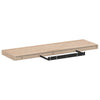 Flytende hyller 4 stk 80x23,5x4 cm konstruert tre