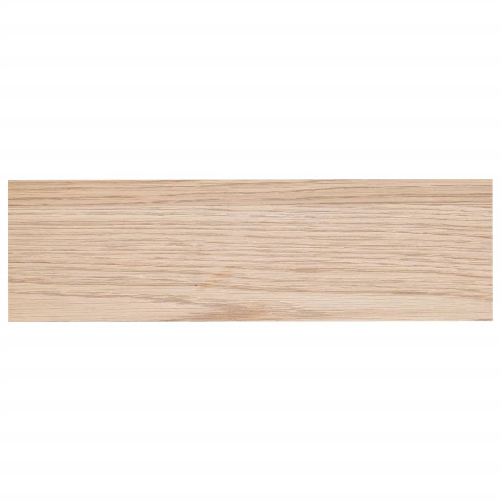 Flytende hyller 4 stk 80x23,5x4 cm konstruert tre